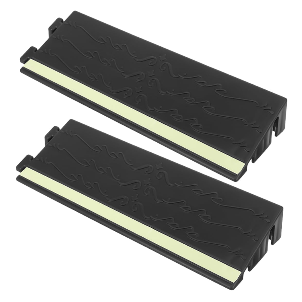 PRETYZOOM Wheelchair Ramps Home Slope Anti-Slip Mat Indoor Sweeping Robot Slope Fluorescent Strips for Bathroom Steps Stairs