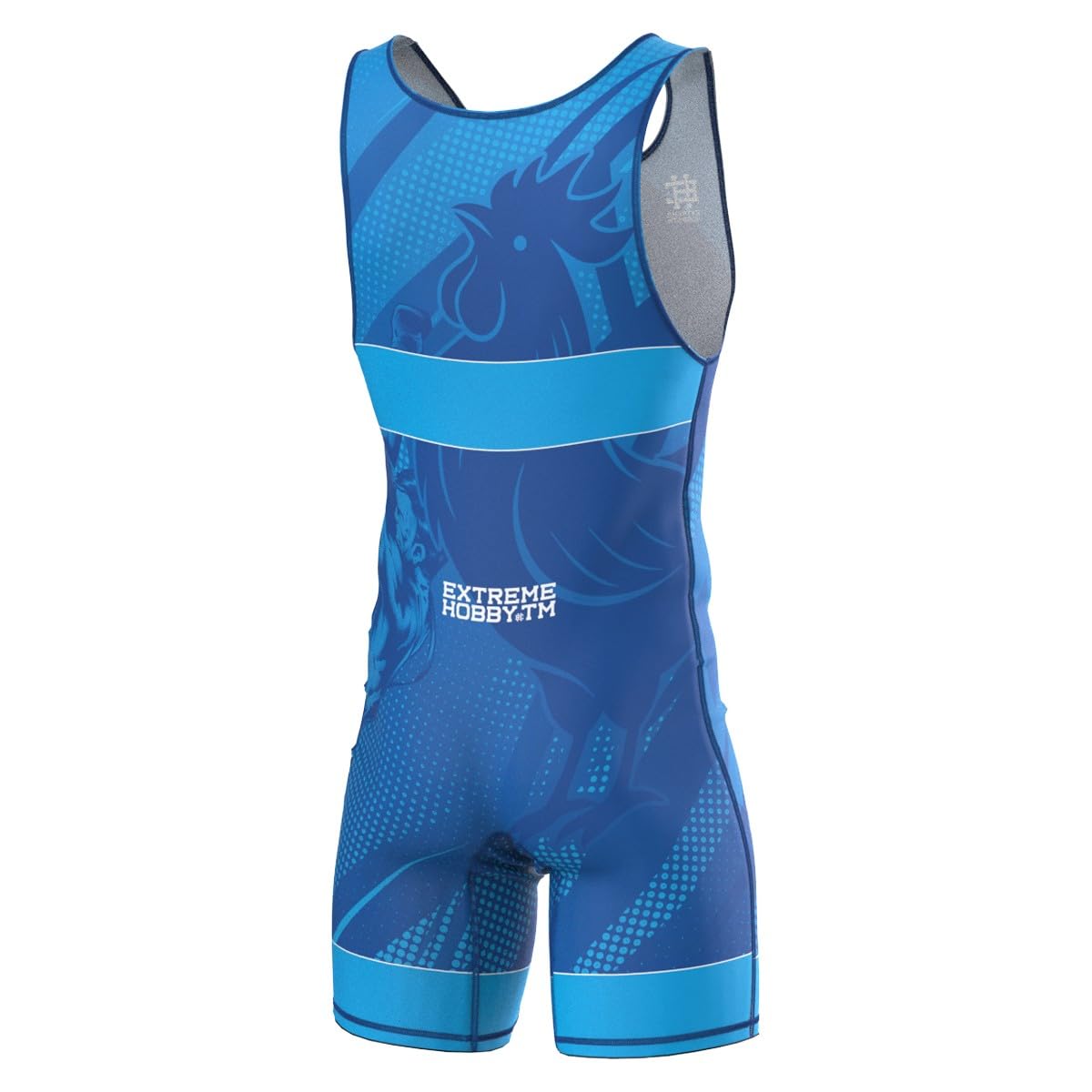 Body da Lotta per Uomo Squadra di Francia Tuta da Lotta Professionale Abbigliamento da Lotta Singlet di Lotta per Uomo