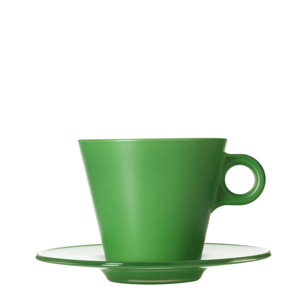LEONARDO012274 Ooh Magico Color Changing Cappuccino Cup Set, Dark Green