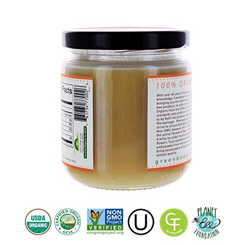 Miel orgánica GREENBOW 100% certificada USDA 311 g miniatura 3