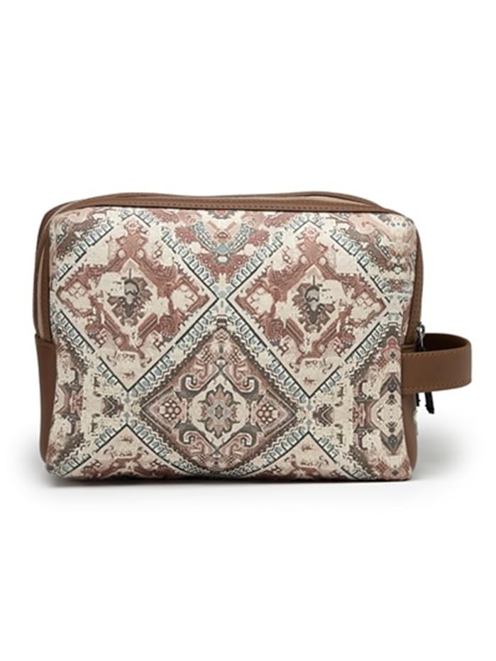 Image of ASIAN Premium Brown Textured Sling Pouch | Compact, Stylish & Travel-Ready Bag for Women and Girls