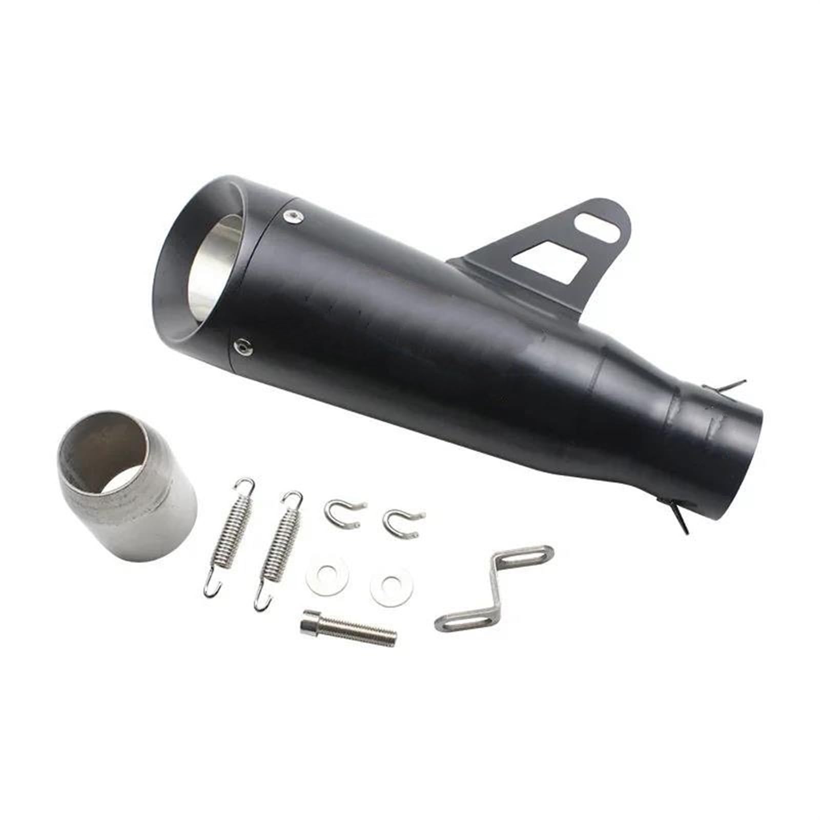 para Y&amaha Modificaciones De Motocicletas Silenciadores De Escape Universales Tubo con Sistema De Escape De Doble Capa