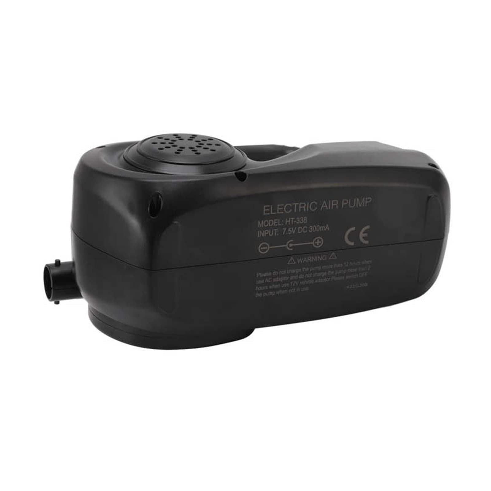 Elektryczna pompka powietrza 80 W z ładowarką samochodową 12 V wtyczka UE 100-240 V do pontonów
