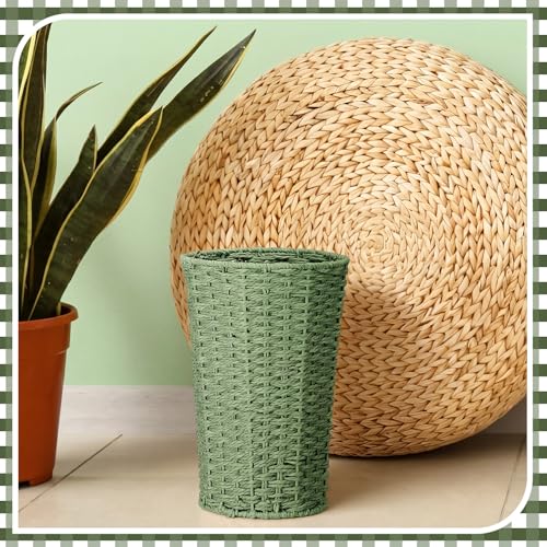 Caneca de basura redonda Novabright 2 unidades verde salvia miniatura 4