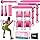 Ayombo Pilates Bar Kit with Resistance Bands, Pilates Workout Equipment for Legs, Hip, Waist, Arm, Squats Exercise Equipment
