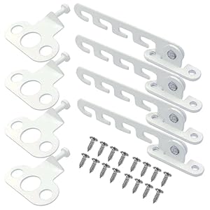 Runfar Shop Simida Fenster Sicherheitsriegel 4er-Set