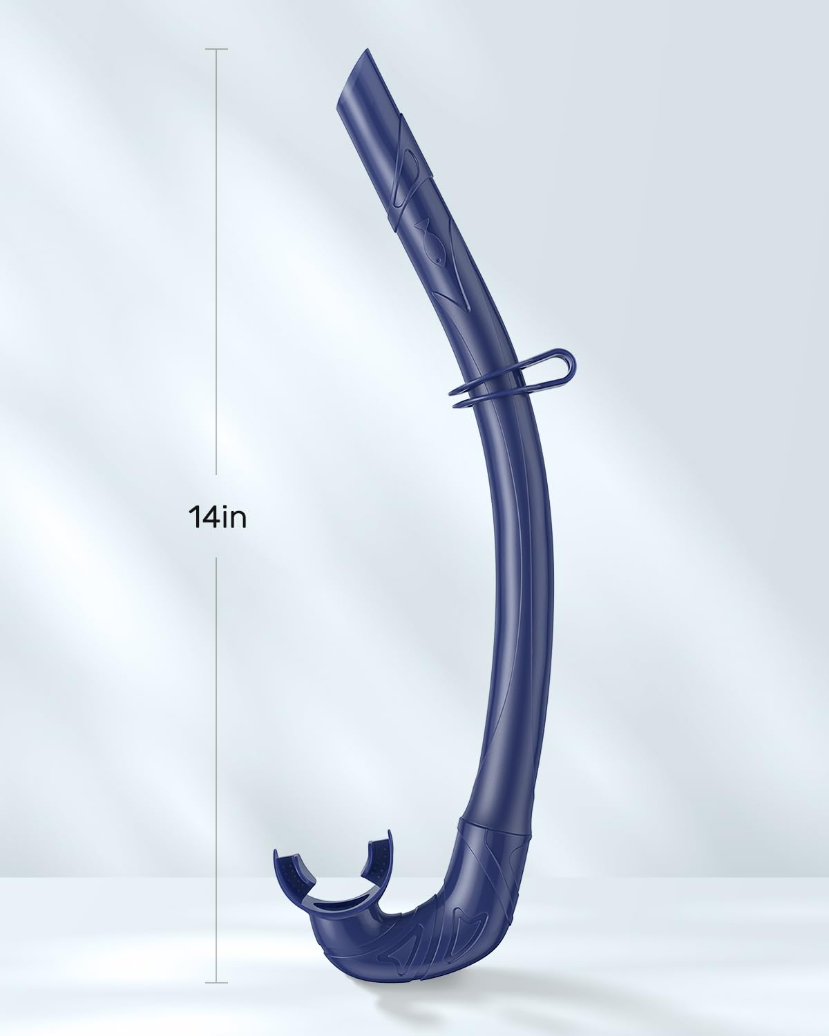 W WSTOO Adults Diving Snorkel Breathing Tube Silicone Flexible Foldable Snorkel Anti-Drop for Freediving Swim Training,Diving and Scuba Diving,Easy to Carry for Travel