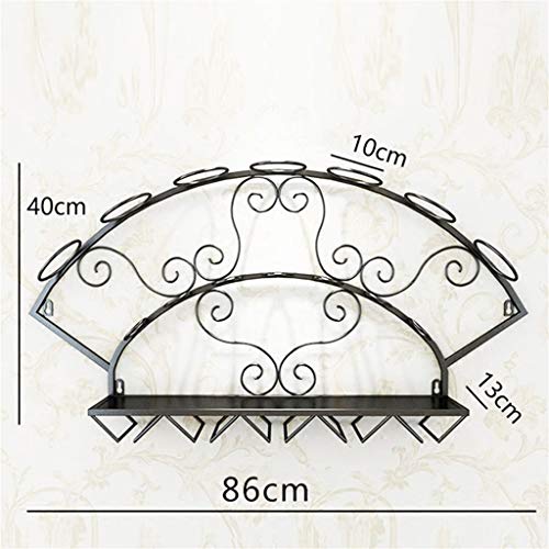Soporte para botellas de vino de pared miniatura 2