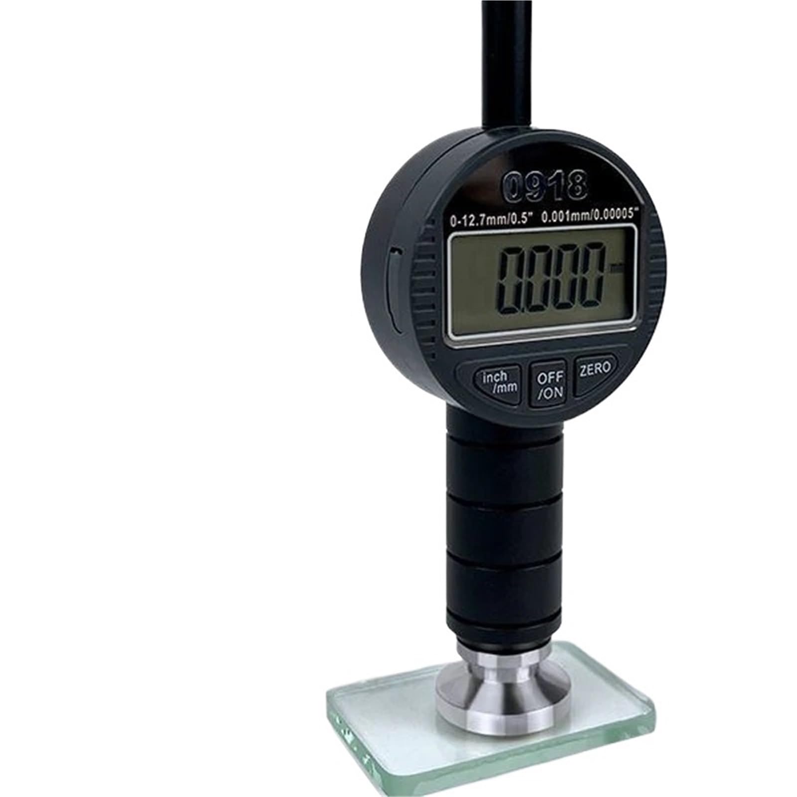 LNHHG Digital Portable Surface Meter Roughness Tester, Shot Blasting Anchor Pattern, Paint Depth Sand Gauge 0918(Ferrous)