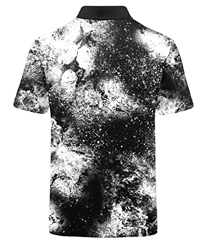 V VALANCH Men's Polo Shirts Short Sleeve Lightweight Summer Moisture Wicking Outdoor Sports Casual Collared Tennis T-Shirt3