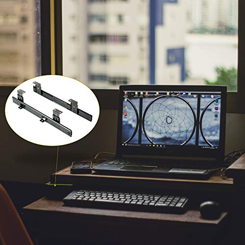 Emuca - Schubladenausführunggarnitur mit Kugellager und Höhenregulierbar