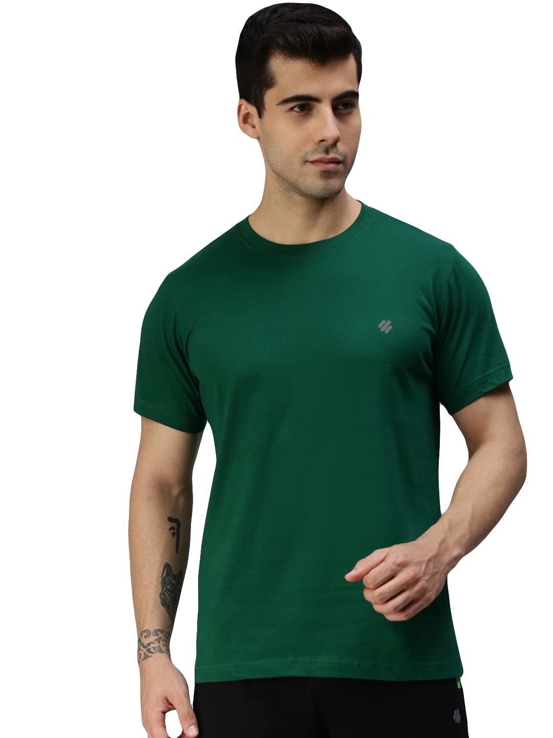 onn Men's Half Sleeves Round Neck 100% Cotton T-Shirt-picture-23