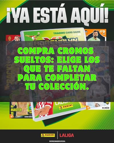 PANINI ADRENALYN XL LA LIGA EA 2024-2025 ¡Completa la colección comprando nuestros cromos sueltos!