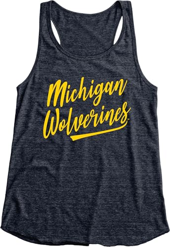 Image of Blue 84 NCAA Womens NCAA Officially Licensed Women's Tank Top Tri-Blend Signature