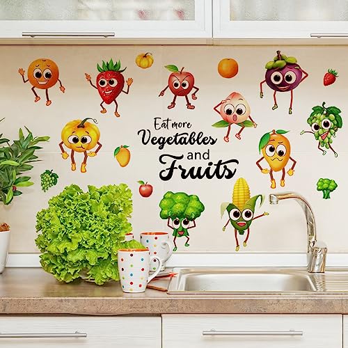 Vinilos Decorativos Frutas y Verduras Cartoon 3 Unidades miniatura 5