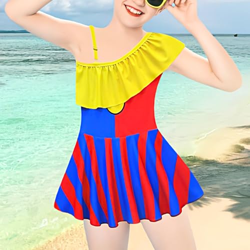 Girls Bathing Suit One Piece Swimsuit Novelty Summer Swimming Wear4
