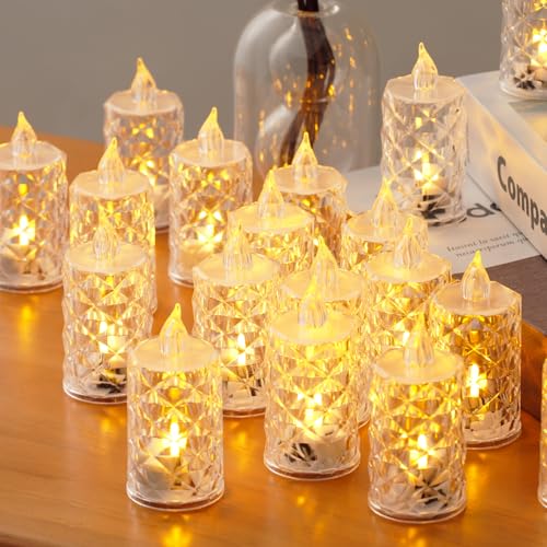 Battery Operated Tea Light Candles - Safe & Long Lasting - Image 4
