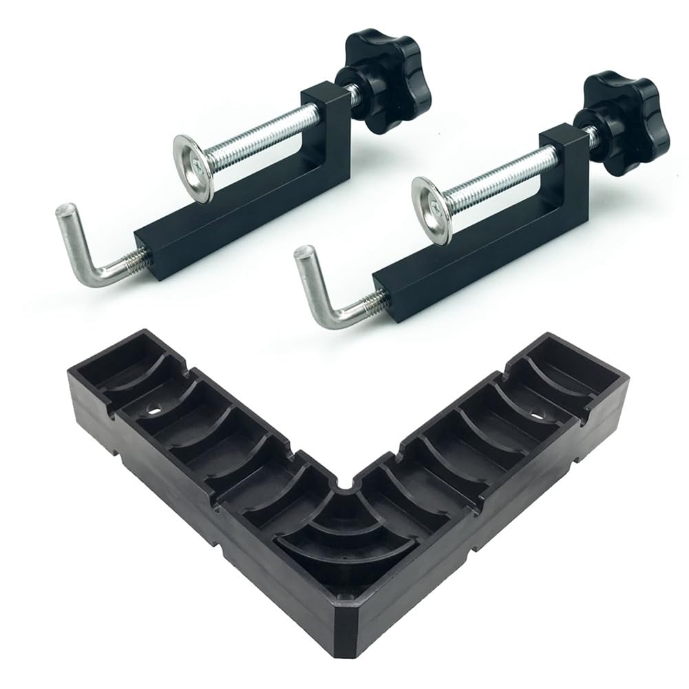 Fixation de Filet et Cadre Réussie avec le Gabarit à 90° Position