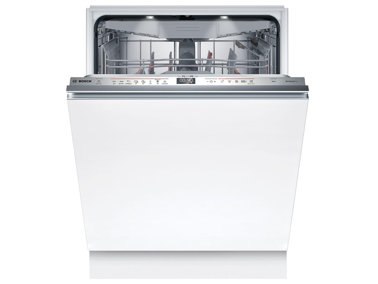 Bosch SBV6ZCX16E - Lavavajillas XXL Serie 6, totalmente integrado con cajón para cubiertos, 60 cm, Home Connect, programa inteligente, cestas Max Flex, cajón Vario, rackmatik