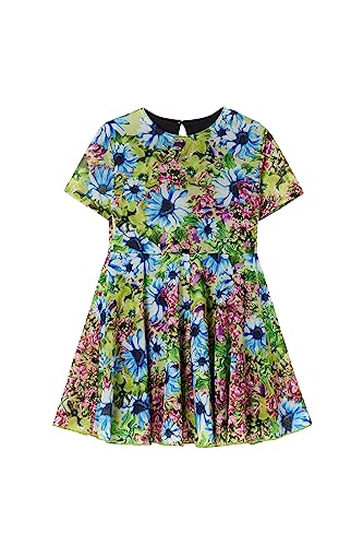 Desigual Little Girl's Tulle Flower Dress