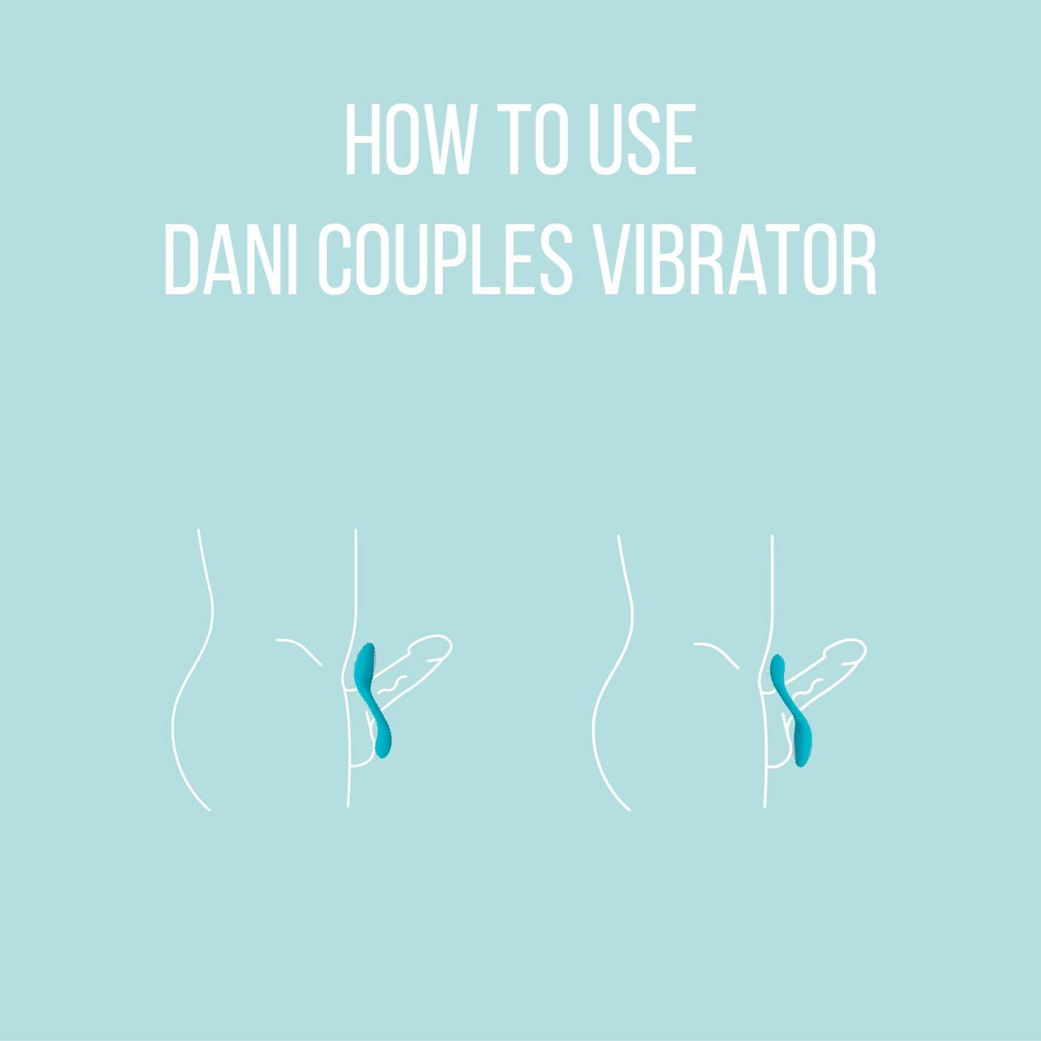 Vibradores de pareja marca cala azul Cala Azul - Dani Couples Toy