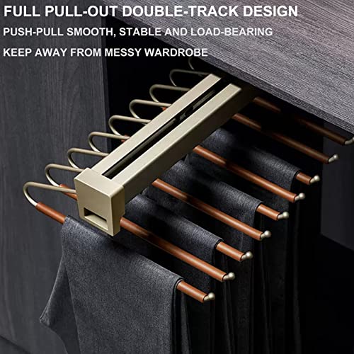 Placard encombré ? Fixez ce rail réglable vêtements pour optimiser l'espace