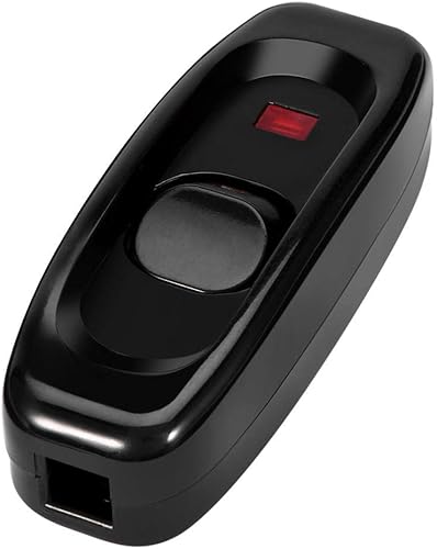 Miniatura 2 de Interruptor de cable en línea, botón de encendido/apagado de 10 A, 250 V, interruptor de alimentación en línea, lámpara de escritorio, interruptor