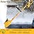 20V Electric Snow Shovel, 12-Inch Snow Blower Cordless with Adjustable Front Handle, Battery Powered Snow Thrower Removal, 16.5ft Throw Distance for Driveway, Patio, Deck (3000mAh)