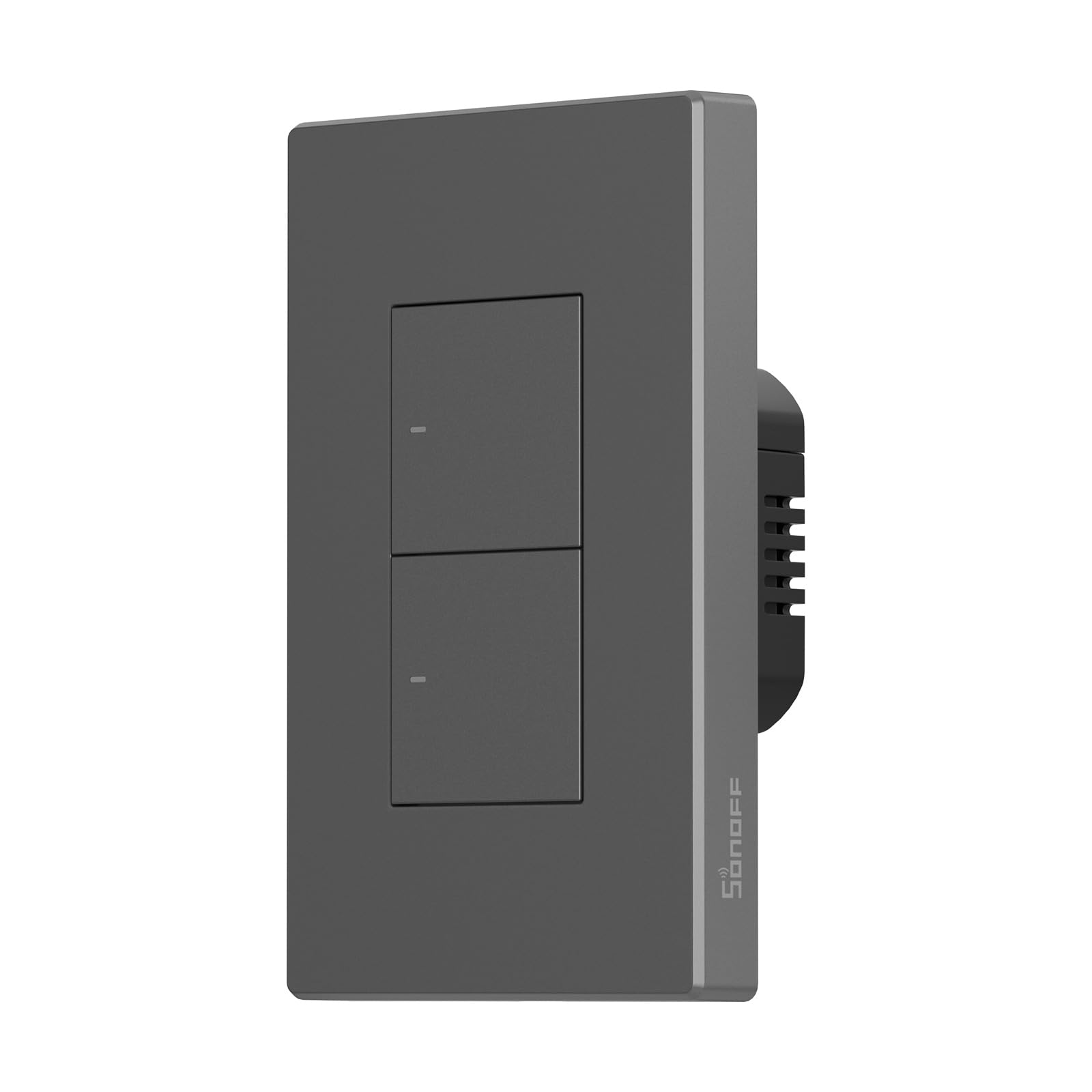 Photo 1 of SONOFF M5 Matter Smart WiFi Light Switch, 2-Gang Wall Switch with Timing & Voice Control, Compatible with Matter, Alexa & Google Home, Requires Neutral Wire (120 Type)
