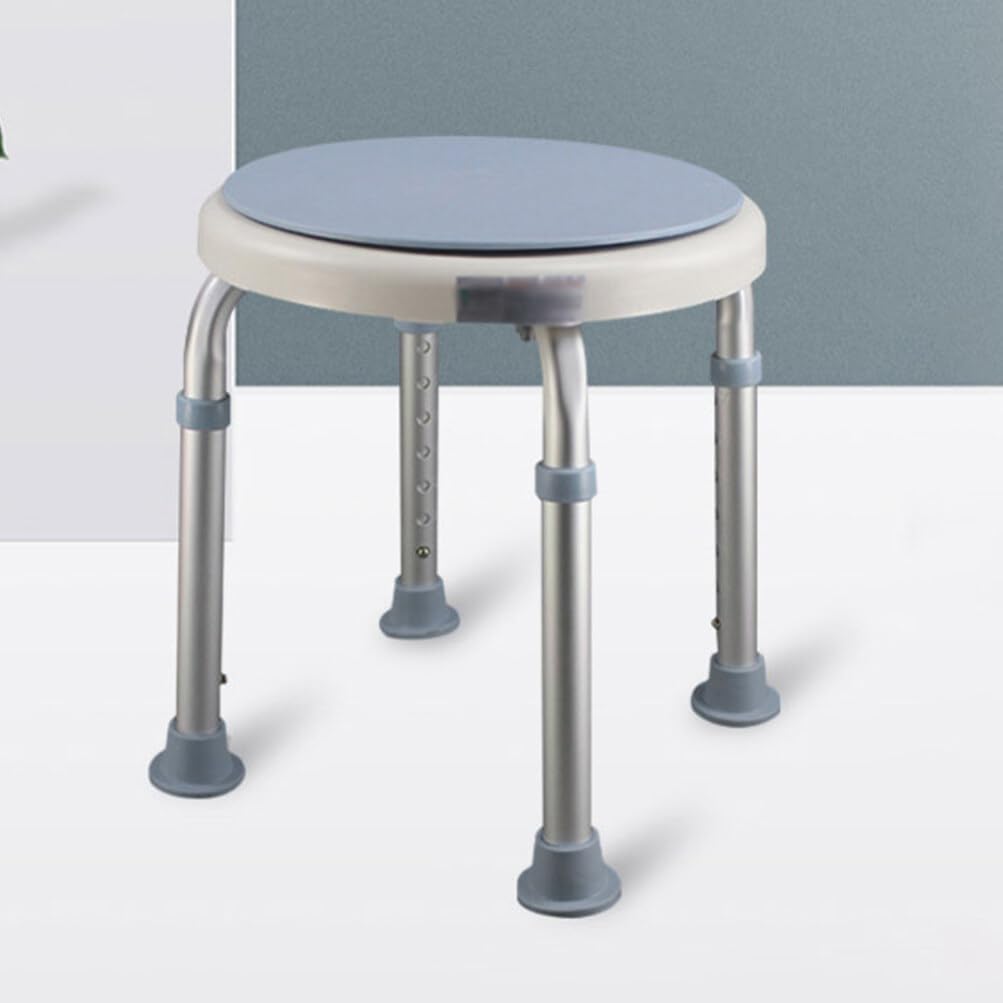 Kichvoe 8pcs Nonslip Shower Chair Leg Rubber Chair Foot Pads for Enhanced Stability Cup Design for Bathing Protecting Furniture Easy Installation