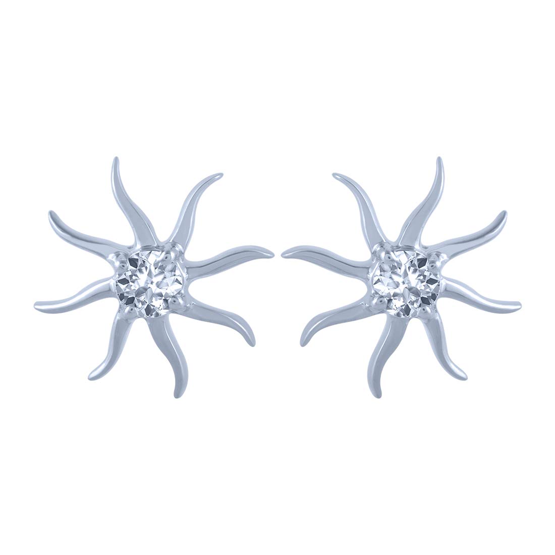Gold and Diamond Stud Earrings for Women-image-33