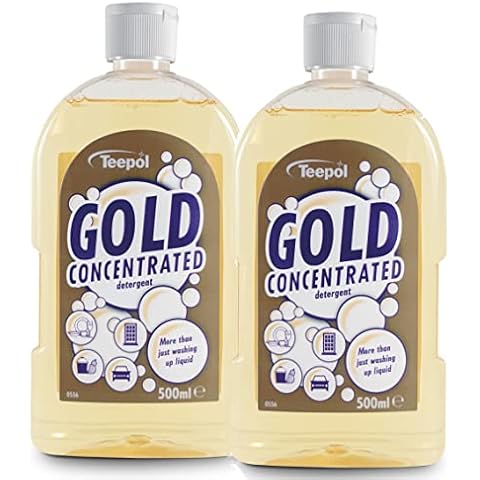 Teepol Gold Concentrated Liquid Detergent (2 x 500ml Multipack) Cover