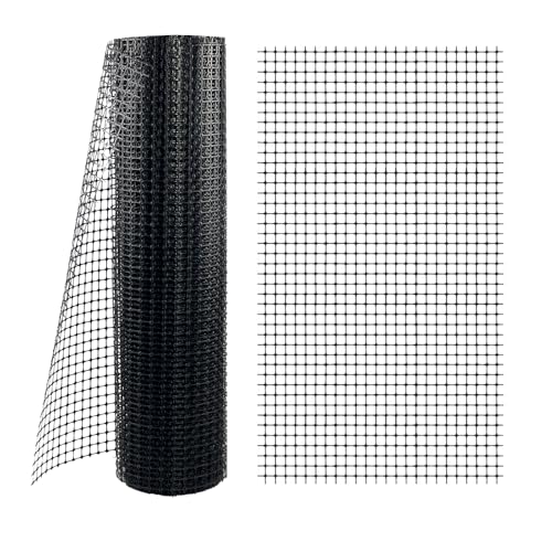 3ft x 164ft Wall Geogrid for Retaining Walls 2x2cm Grid Geocell Geogrid Polypropylene Stabilization Mesh, Driveway & Slope Reinforcement, Gravel Grid for Landscaping, Terraces, Parking Lots