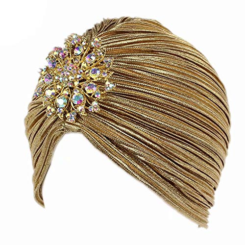 Gorro Turbante con Volantes para Mujer miniatura 1