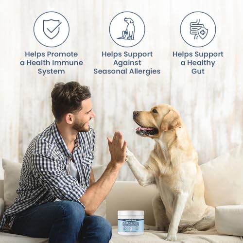 Bovine Colostrum for Dogs and Cats Immune Support Supplement for Allergy and Itch Relief Grass Fed Colostrum Powder 120 Grams  Cucciolini Doodles Bovine colostrum for dogs and cats immune support supplement for allergy and itch relief grass fed colostrum powder 120 grams   cucciolini doodles