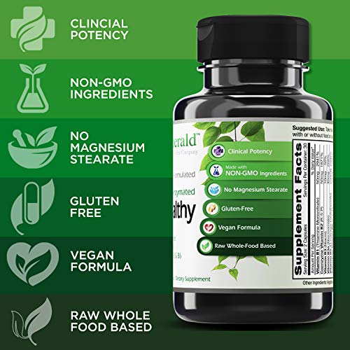 image for B Healthy - with L-5 Methyltetrahydrofolate (5-MTHF) Coenzymated Folic