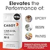 Cabosil M5 Fumed Silica, Cab-o-SIL, Industrial Grade Hydrophilic Enhancer for Epoxy, Paints, Varnishes, Coatings, Adhesives and Sealants (10 Pound Bag)