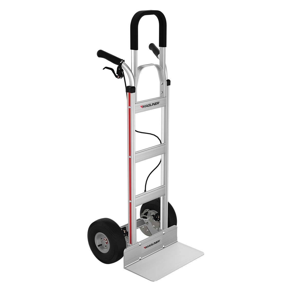Hydraulic Brake Hand Truck by Magliner – Aluminum, Silver, Model PBAC16G24-G