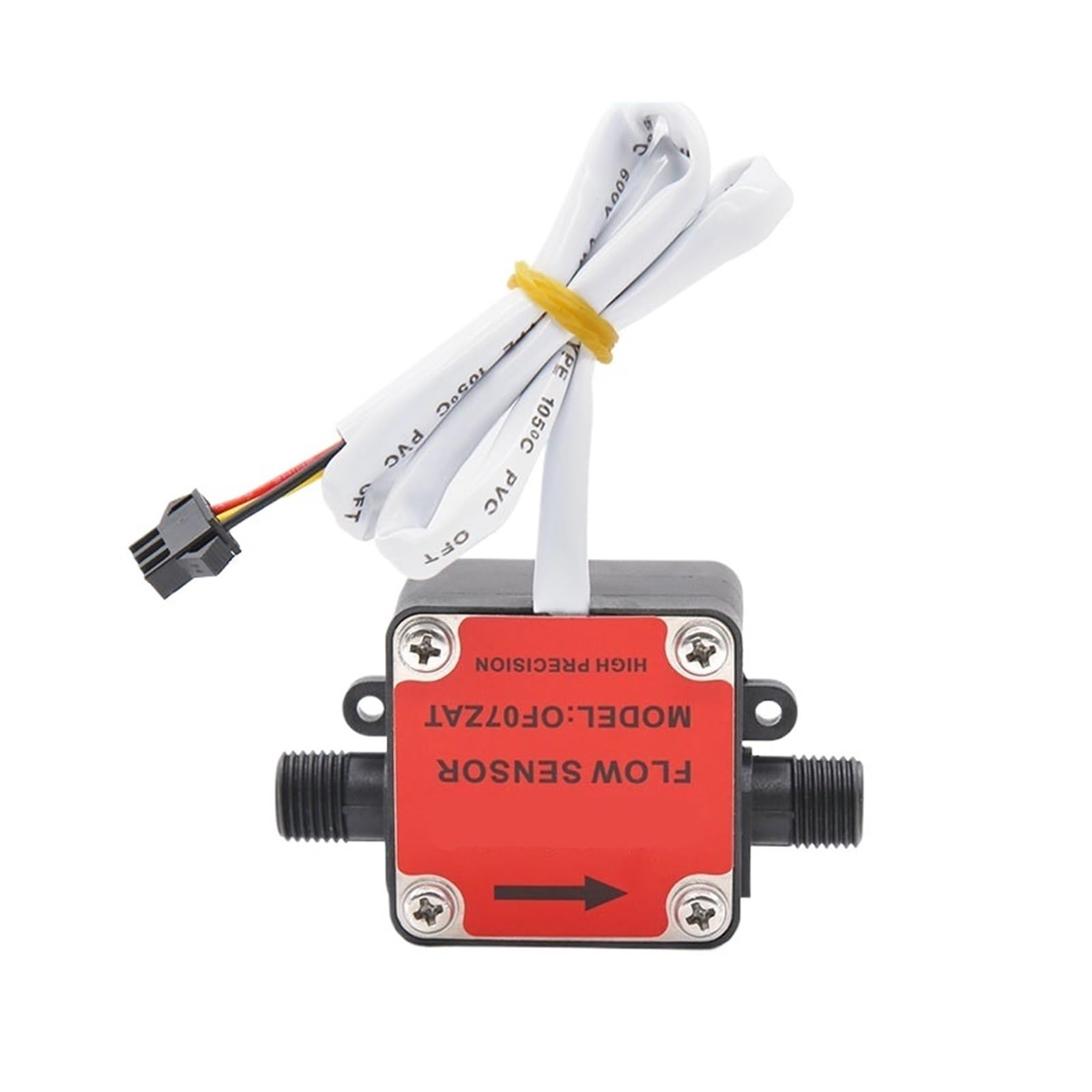 Medidor de agua fría para jardín y hogar. 1 Interruptor De Sensor Flujo Agua Líquida Con Control Caudalímetro Engranajes Plástico
