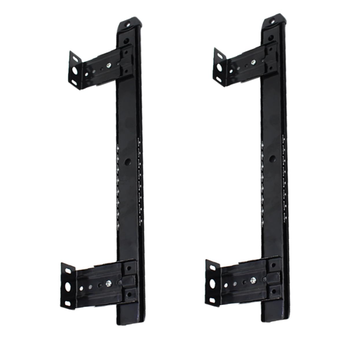Paire de glissière de tiroir clavier SOLUSTRE en acier pour éliminer les blocages de rail