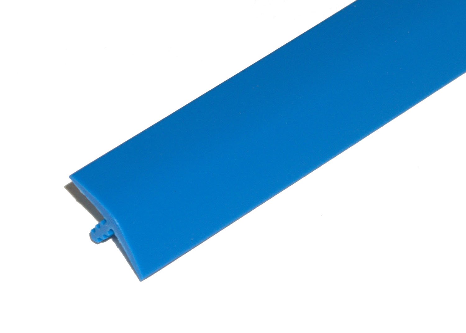 20ft Roll of Light Blue 3/4" Plastic Tee Moulding for Arcade Game Cabinets, Counters, Shelves, or Tables