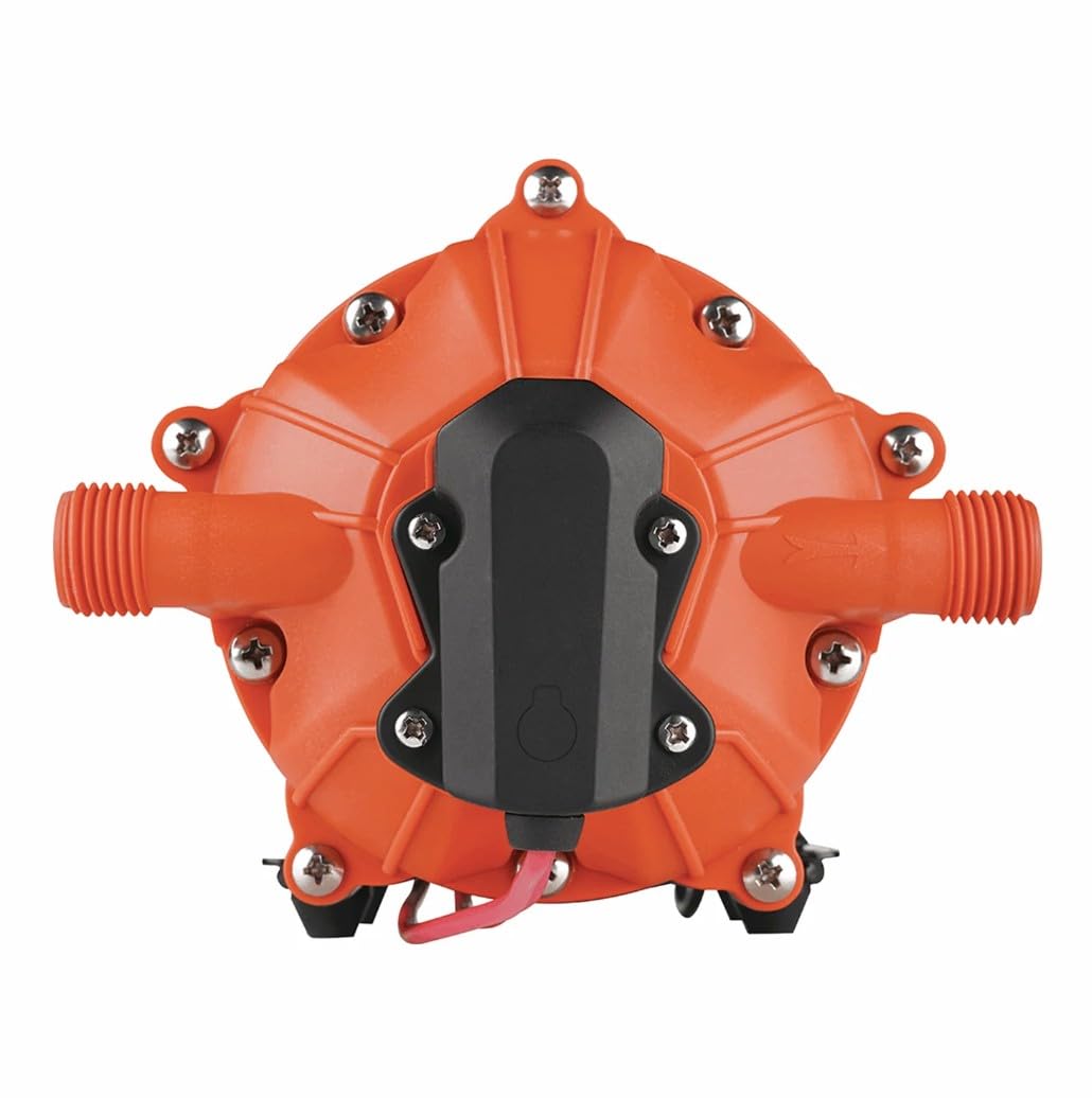 Seaflo Membranpumpe 55-Serie, 12V / 5,0 GPM / 18,9 LPM / 60PSI, 5-Kammer Pumpe, Boot