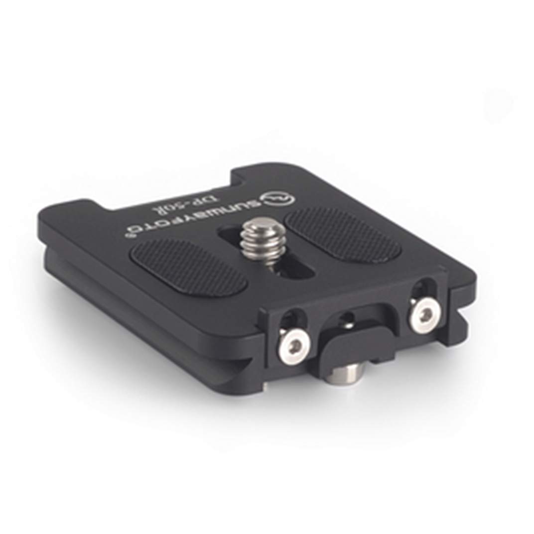 SUNWAYFOTO DP-50R Universal Arca 1/4" Vite Quick Shoe 50mm Piastra a sgancio rapido