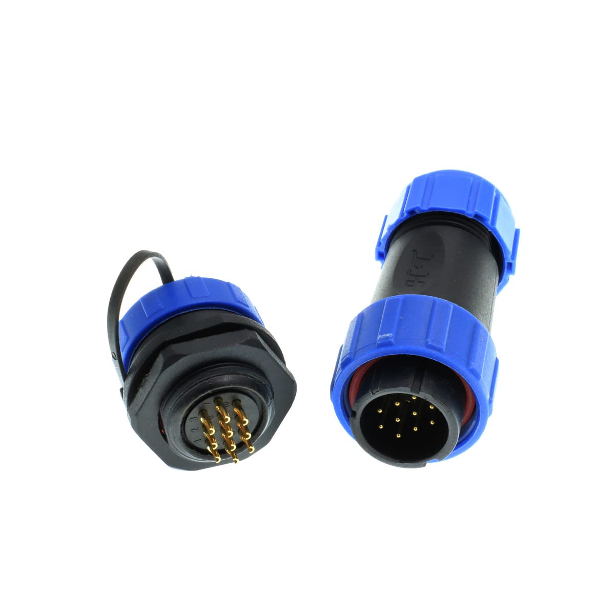 ZBLZGP HE21 12 Pin Connector 5A 8-12mm Cable IP68 Waterproof Connector Plug Male Socket Female Aviation Circular Industrial LED Lighting - Image 4