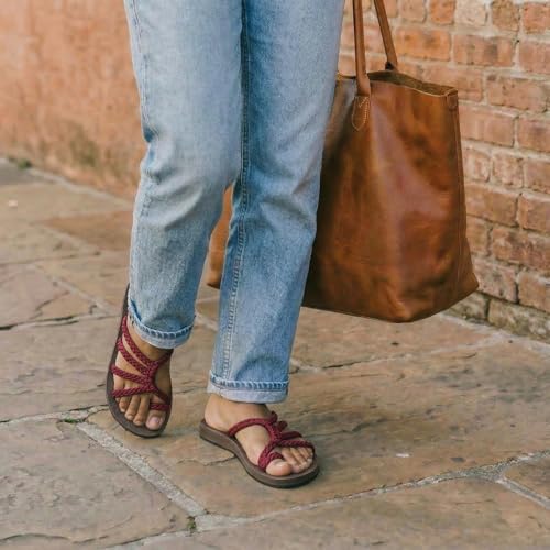 Image of Plaka Relief Flip Flops for Women with Arch Support | Comfy Sandals for Women | Perfect for the Beach, Long Walks or Poolside