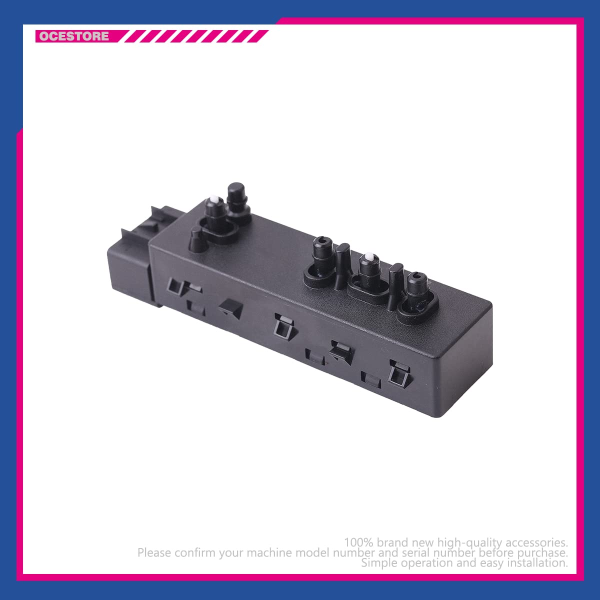 Left Driver Power Seat Switch 87066-Ja03A For Altima 2007-2012 Electric Seat Adjustment Switch With Abs Material