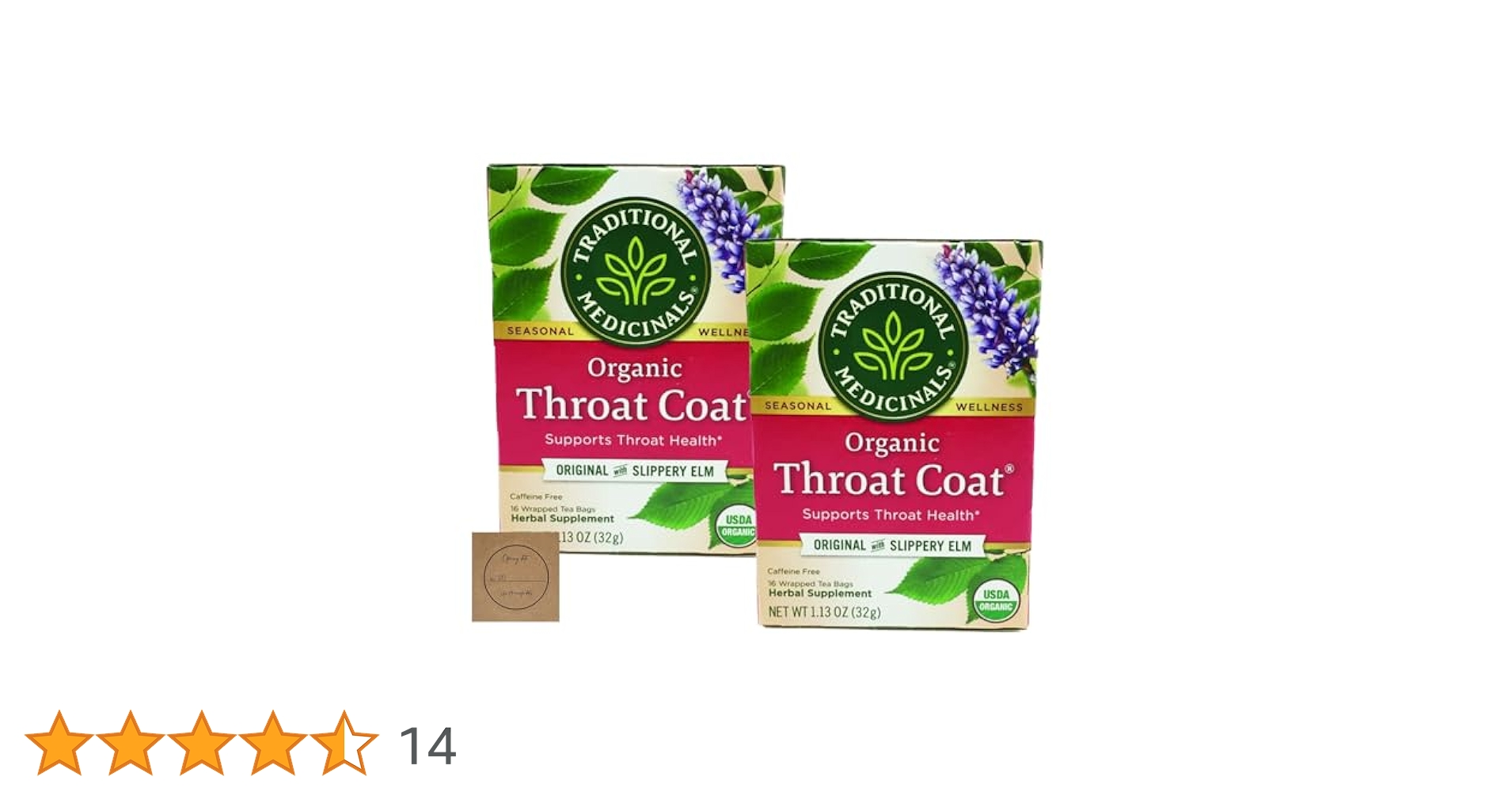 スロートコート/Throat Coat☆ハーブティー１箱【16Tea Bags】 楽天市場】有機スロートコート ティーバッグ16袋 32g アリサン