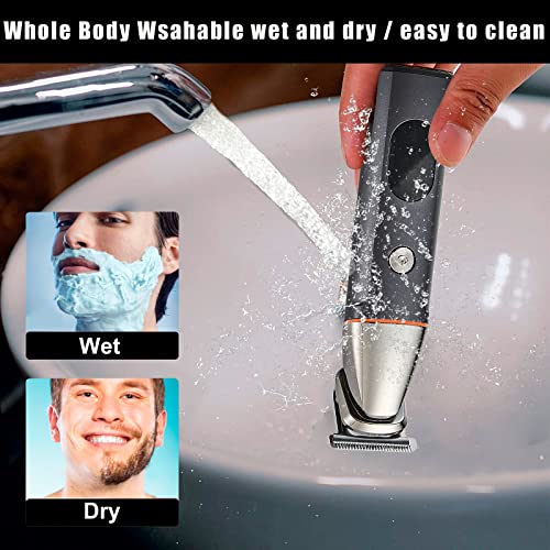 Audoc 5 In 1 Mens Hair Clipper Beard Trimmer Hair Cutting Grooming Kit Set With Magnetic Replacement Heads,Waterproof Cordless Hair Trimmer Mustache Trimmer Body Groomer Trimmer For Nose Ear Facial #TOP5