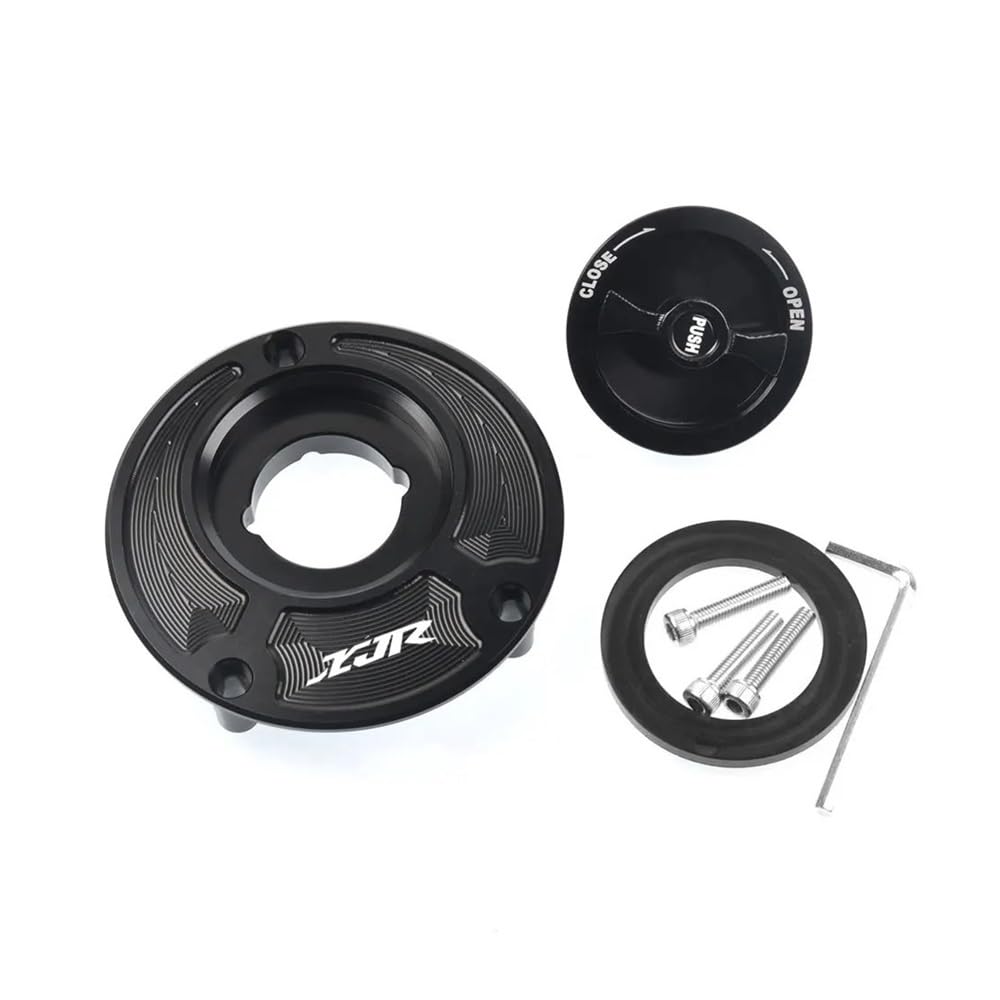 Tappo Serbatoio Carburante Motocicletta Con Valvola Di Sfiato Tubo Per XJR13000/RACER 2004-2016 Tappo Serbatoio Carburante Accessori Per Motociclette(Silver Red L)