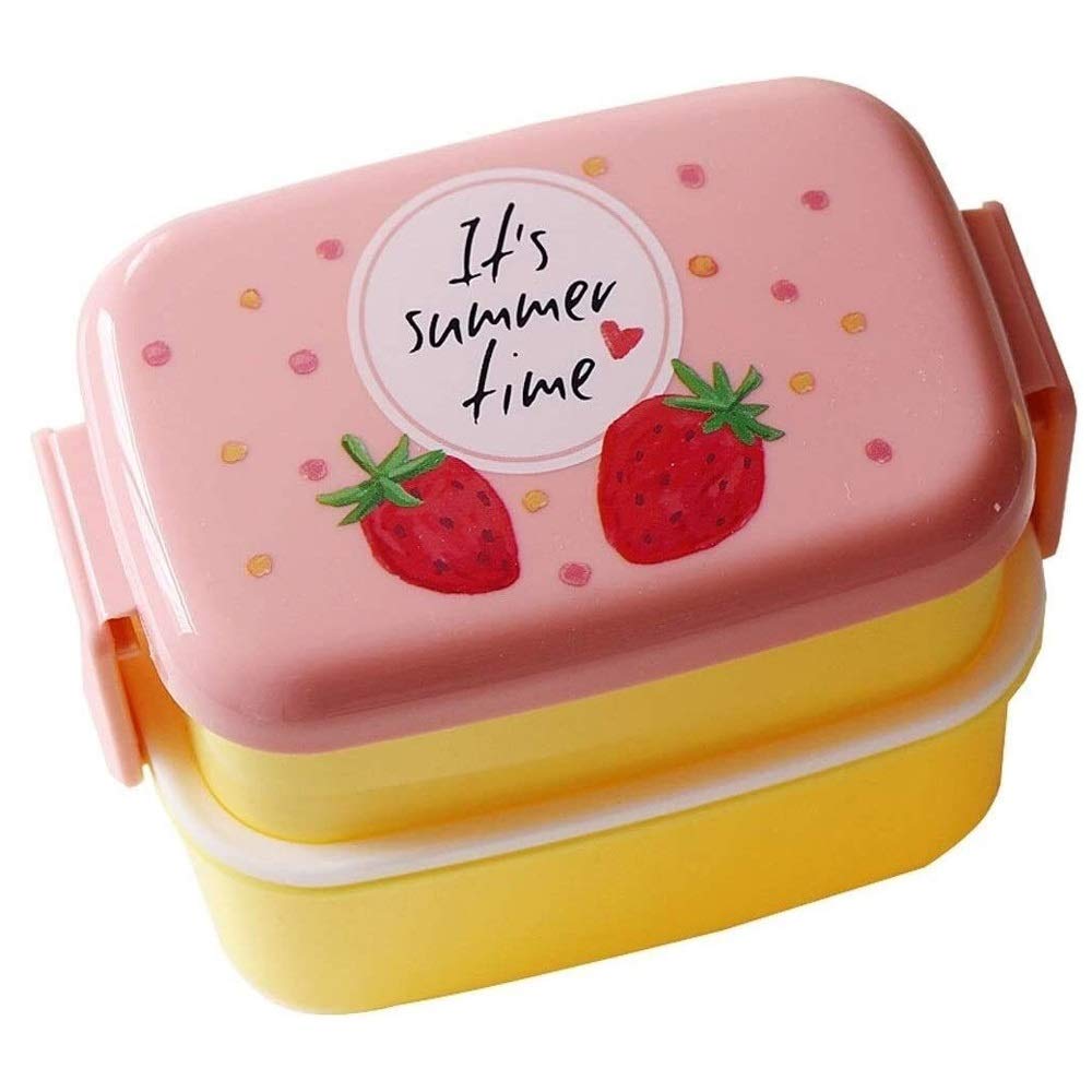 Portapranzo Bento per Bambini, Mini per Bambini, Frutta, Snack da asporto, Piccolo, Noci, Adatto al microonde e alla lavastoviglie